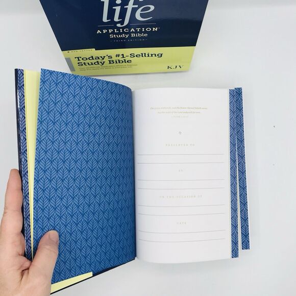 KJV Life Application Study Bible, Third Edition Red Letter, Hardcover Brand NEW - Picture 3 of 8